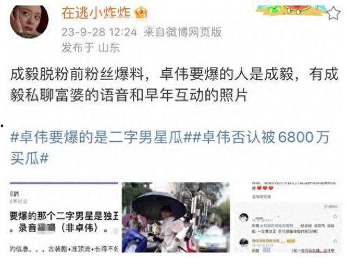 卓伟最新的爆料成毅,成毅新恋情曝光,神秘女友身份引热议 第2张 卓伟最新的爆料成毅,成毅新恋情曝光,神秘女友身份引热议 第2张